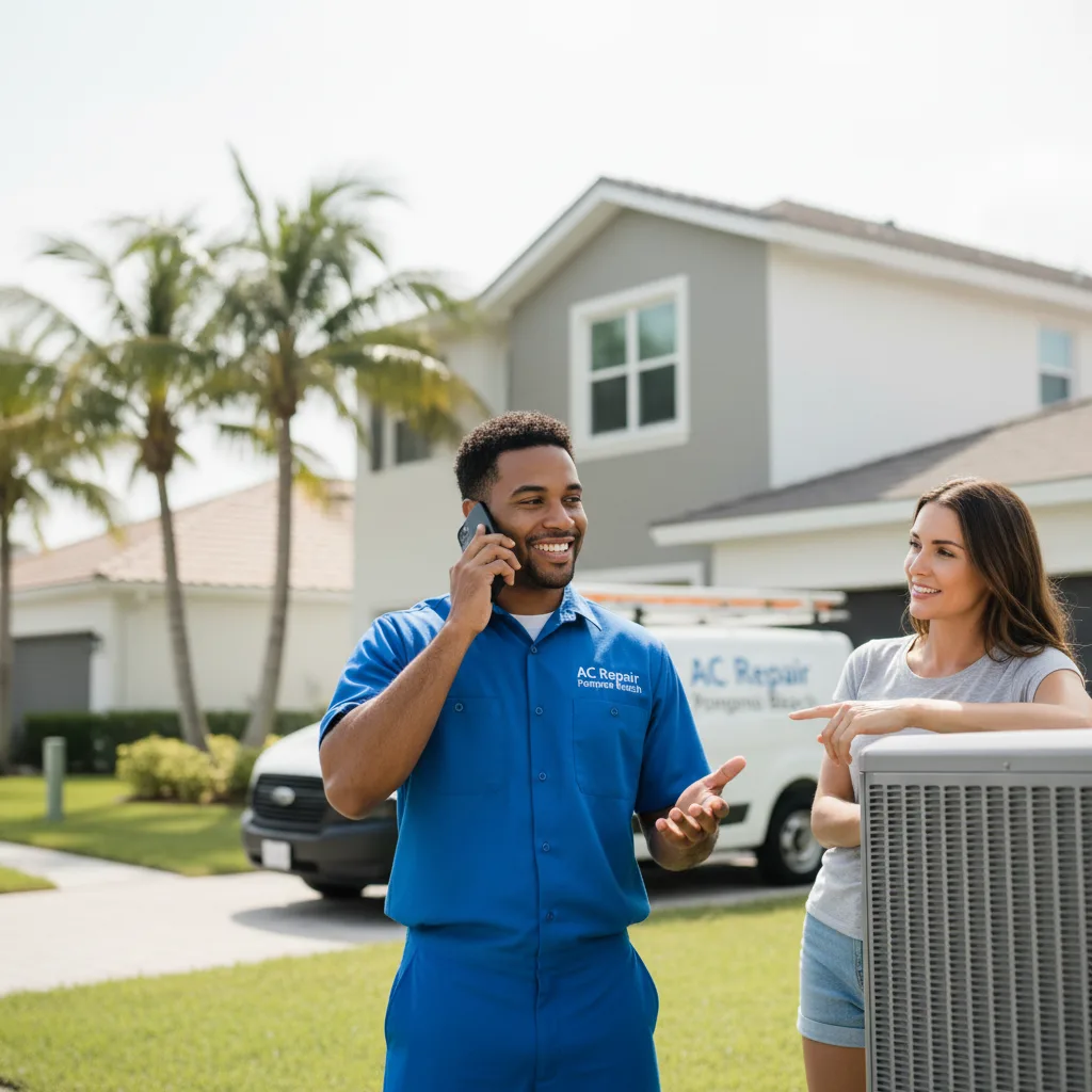 AC Repair Pompano Beach customer support in Cedar Lake